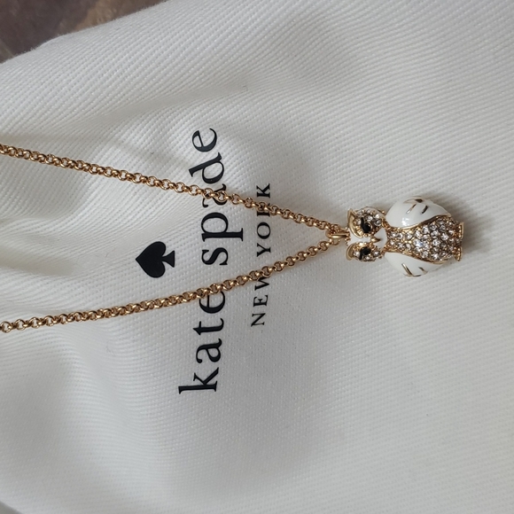Star Bright Owl Necklace Earrings Set| Kate Spade - Picture 4 of 6